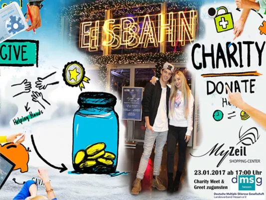 Bild: Charity on Ice - Meet & Greet im MyZeil Frankfurt