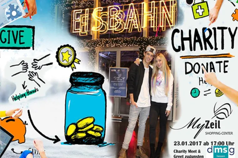 Bild: Charity on Ice - Meet & Greet im MyZeil Frankfurt