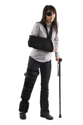 Bild: Der Hemiparese-Simulator macht den Schlaganfall erlebbar