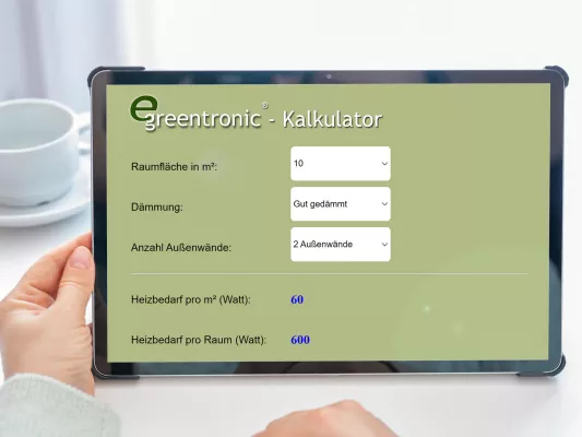 Bild: Wie wollen wir in Zukunft heizen? Wärmebedarf für Infrarotheizungen berechnen