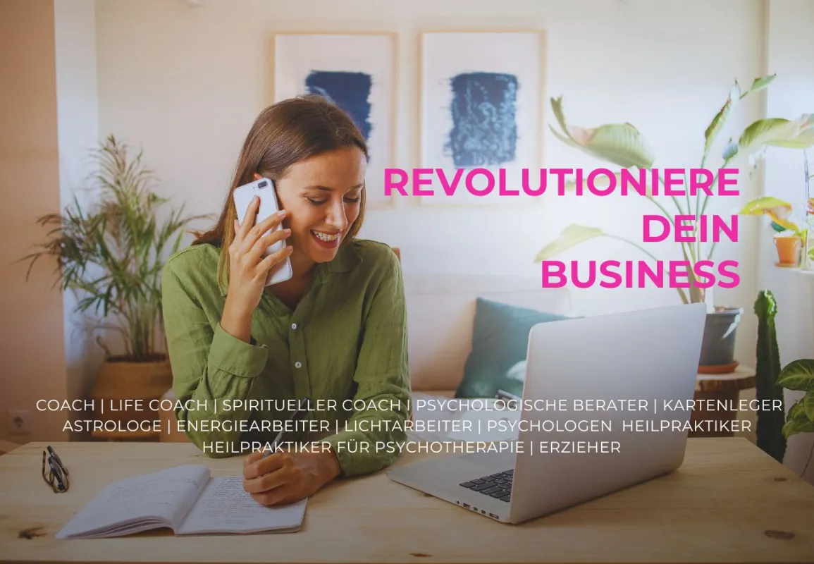 Frau arbeitet von zu Hause aus und telefoniert (© @ Lais Schulz ⁄ canva.com)