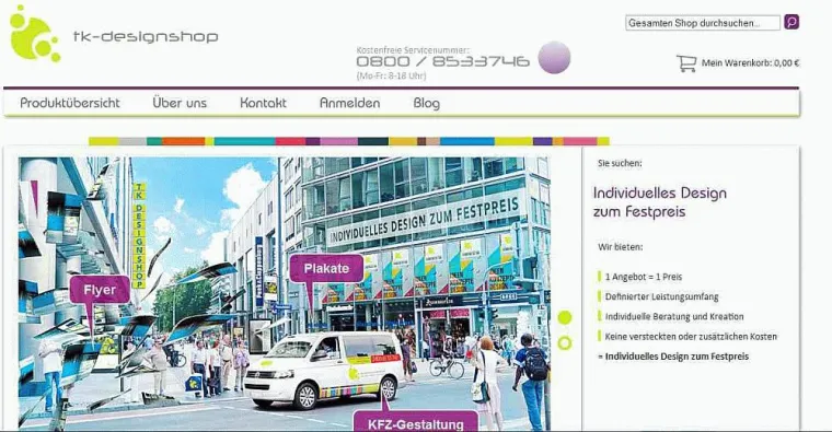 Bild: tk-designshop - Individuelles Design zum Festpreis