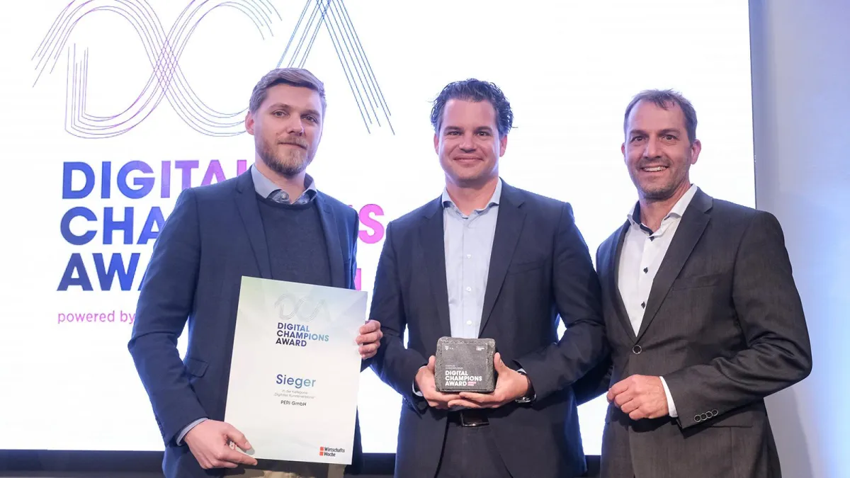 v.l.n.r.: Julian Schmalstieg, Dr. Fabian Kracht, Markus Biczkowski. (Foto: Deutsche Telekom AG)