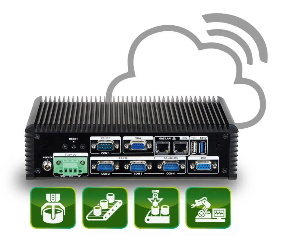 ECW-281-QGW – Cloud-based IPC für Edge Computing
