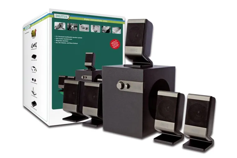 5.1 Home Theater System DIGITUS® Bild: 5.1 Home Theater System DIGITUS®