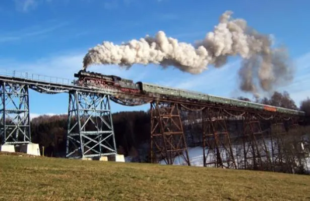Bild: Sterndampffahrt nach Cheb zum 950-jährigen Stadtjubiläum
