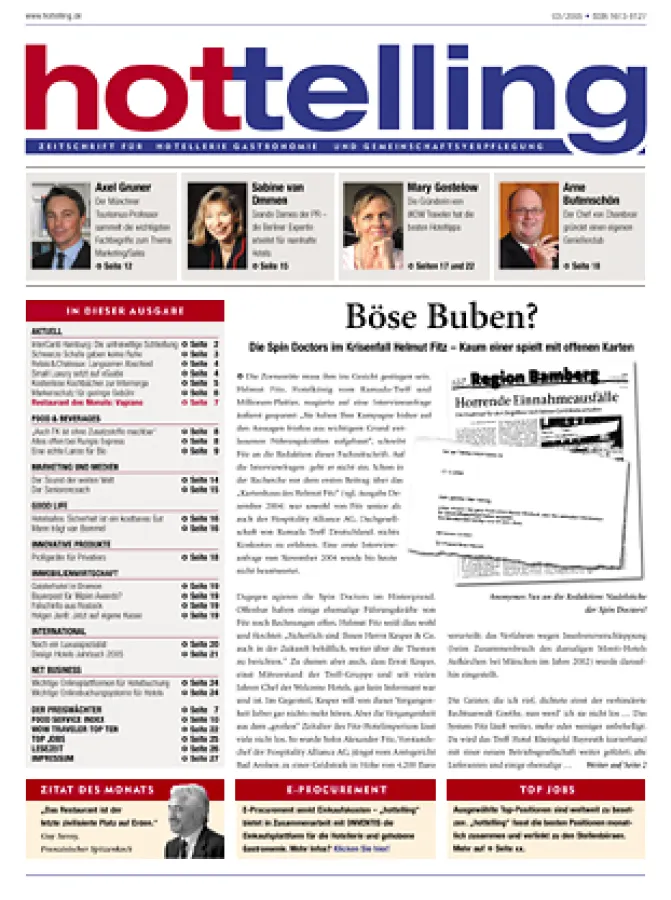 hottelling, März-Ausgabe: Neues im Fall Fitz