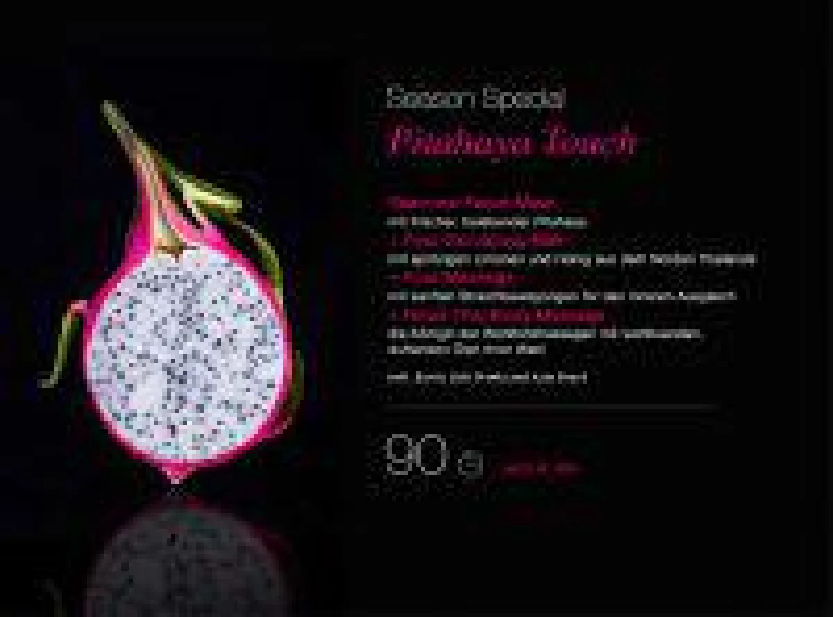 Pitahaya Touch im Yi-Spa Berlin inklusive Royal Thai Massage