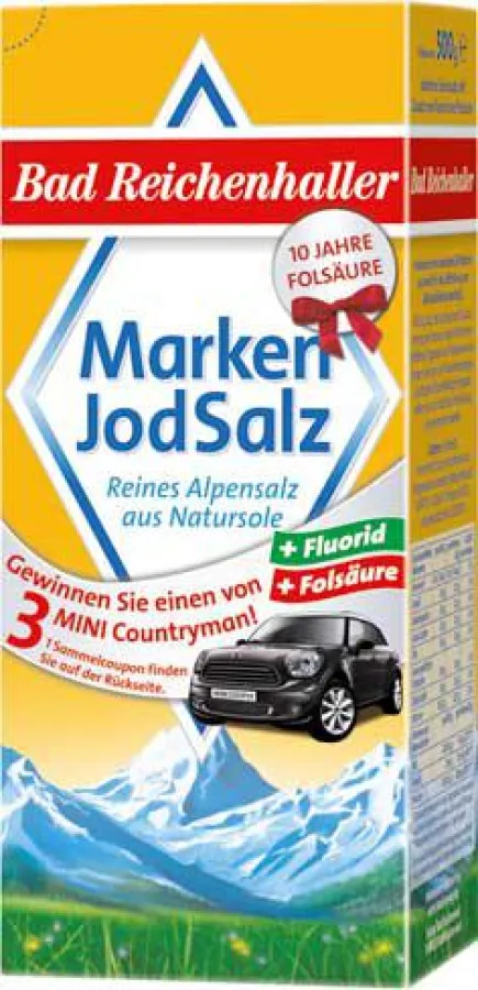 10 Jahre Folsäure feiert Bad Reichenhaller mit einer MINI-Verlosung