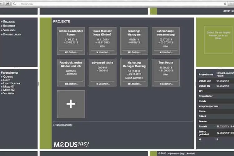 Bild: Teilnehmermanagement für kleine Veranstaltungen mit MODUSeasy