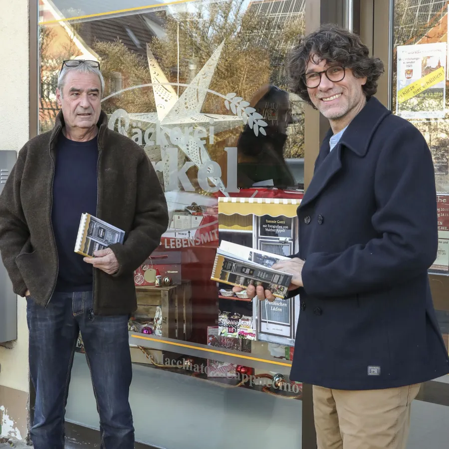 (Jocki_Foto, Erlangen) Neustes Buch von Tommie Goerz und Walther Appelt: „Tante Emma lebt“