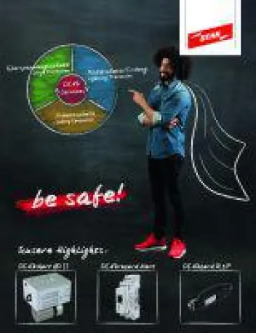Bild: DEHN auf der Hannover Messe 2017- "be safe!"