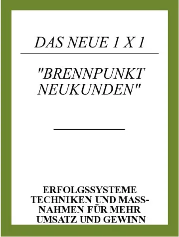 Bild: Die Kunden magnetisch anziehen