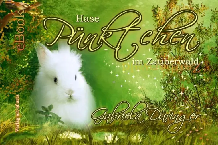 Bild: Hase Pünktchen im Zauberwald - Gabriela Düringer