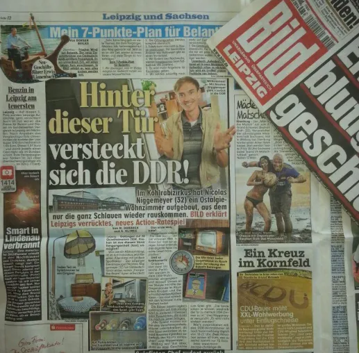 Room Escape Challenge startet erfolgreich im Leipziger Eventgeschäft Bild: Room Escape Challenge startet erfolgreich im Leipziger Eventgeschäft