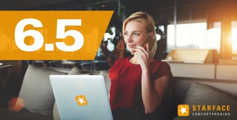 STARFACE 6.5 ist verfügbar: UCC-Plattform jetzt mit Screen-Sharing, Remote-Control und Videotelefonie Bild: STARFACE 6.5 ist verfügbar: UCC-Plattform jetzt mit Screen-Sharing, Remote-Control und Videotelefonie