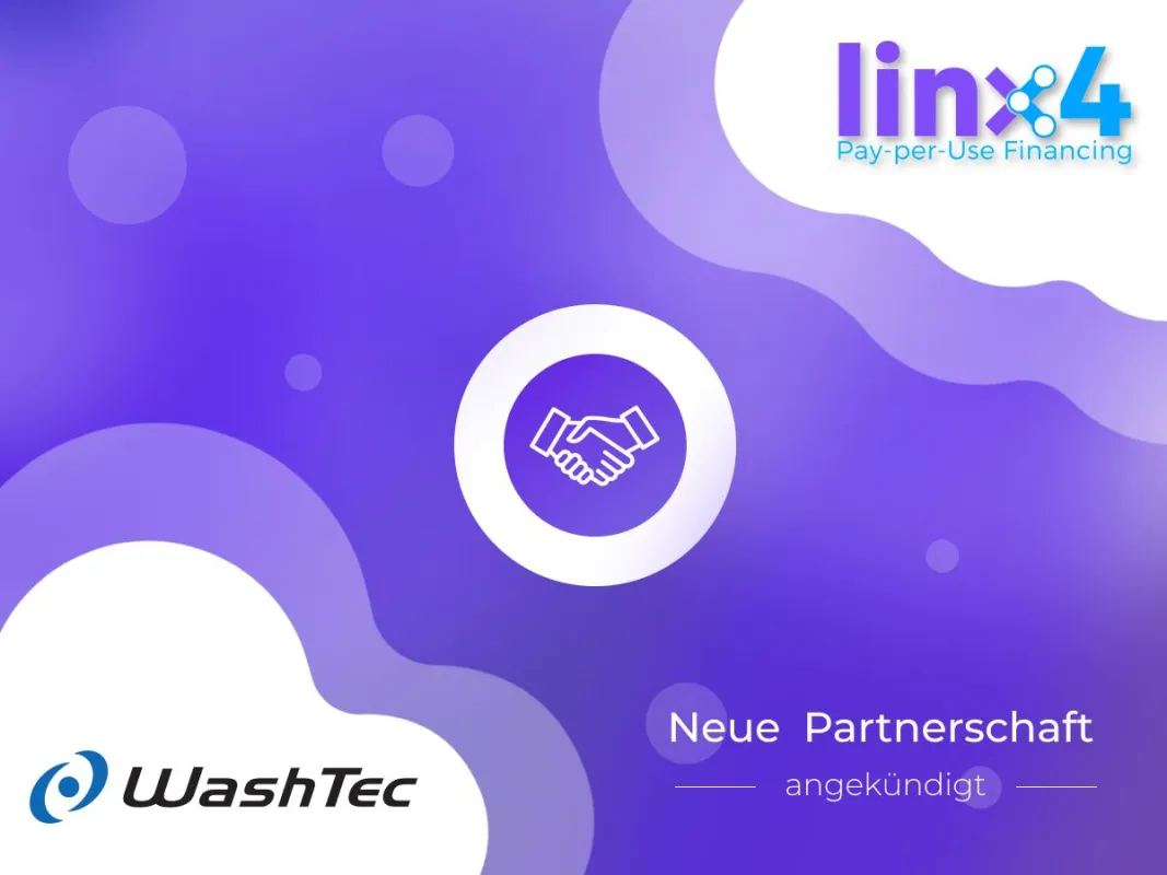 Neue Partnerschaft von linx4 und WashTec