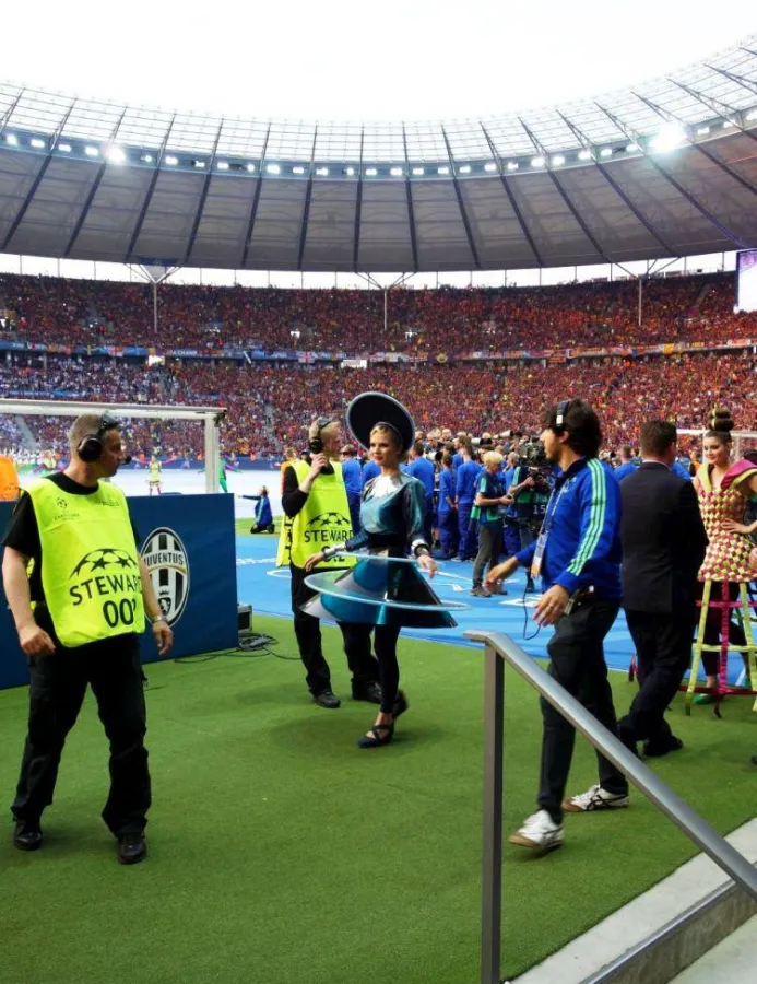 starboxx Models beim Champions-League-Finale im Olympiastadion Berlin