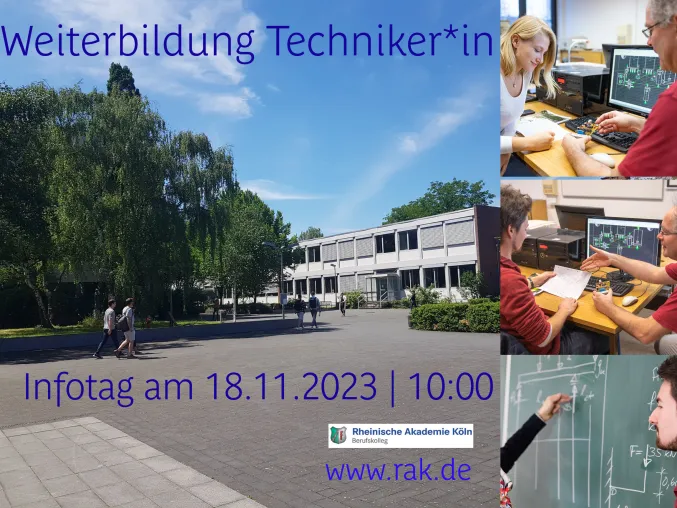 Bild: Weiterbildung zum Techniker (m/w/d): Rheinische Akademie Köln informiert am 18. November 2023 