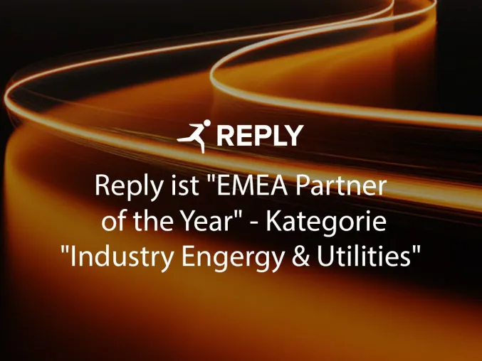 Bild: Reply erhält den "AWS Partner of the Year Award" 2025