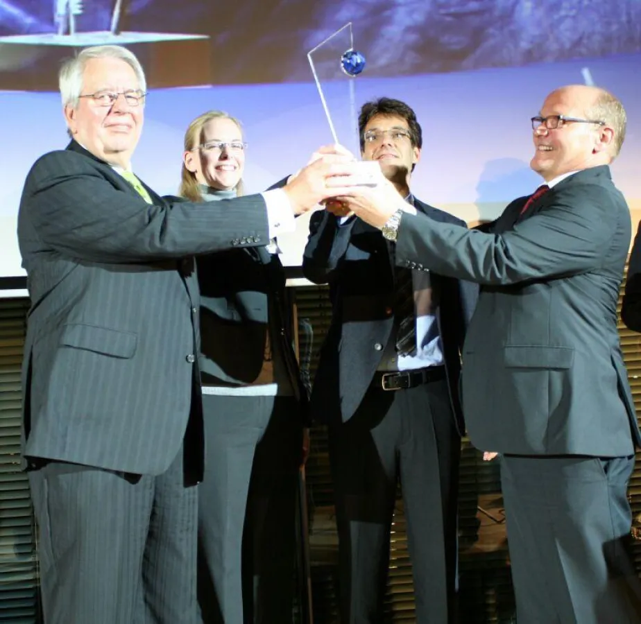 Verleihung Marketing AWARD 2011 an Leyendecker Holzland