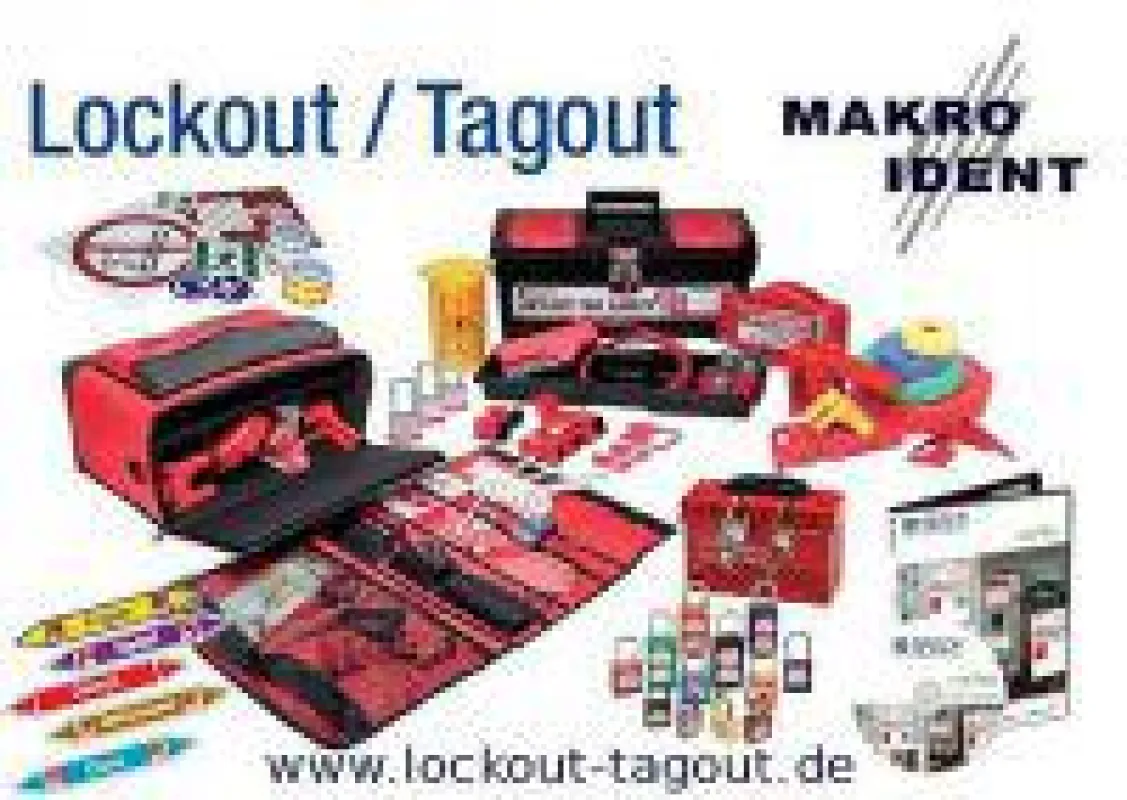 Lockout-Tagout: Verriegelungen, Warnhinweise, Training & Software