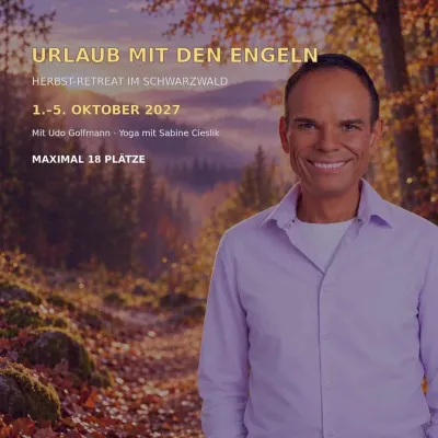 Bild: Urlaub mit den Engeln: Udo Golfmann lädt zum Herbst-Retreat 2027 im Schwarzwald ein