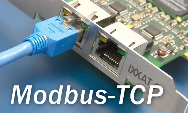 Modbus-TCP Slave Protokollsoftware von IXXAT Bild: Modbus-TCP Slave Protokollsoftware von IXXAT