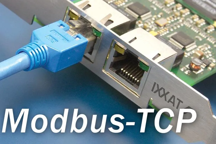 Bild: Modbus-TCP Slave Protokollsoftware von IXXAT