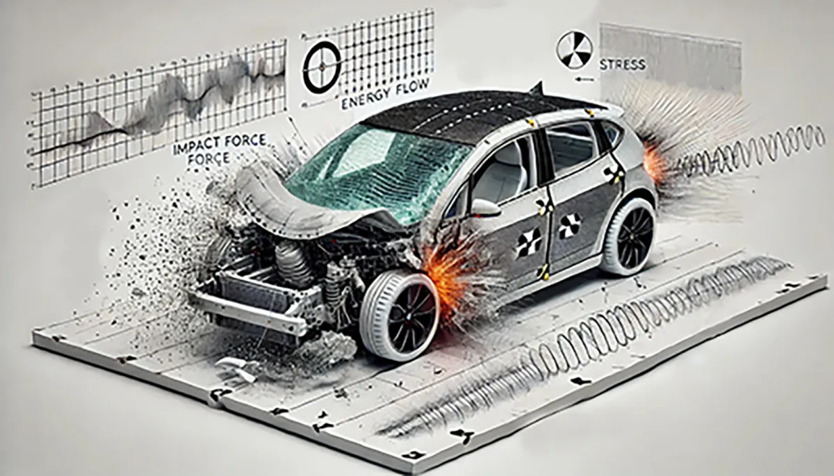 Weniger Gewicht, weniger Crashenergie – weniger Verletzungsrisiko. (© Plastic is Fantastic)