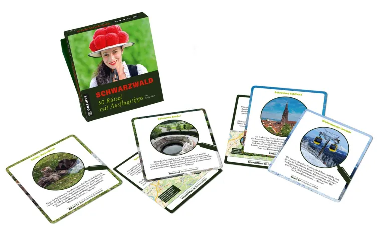 Bild: Neues Spiel »Schwarzwald – 50 Rätsel mit Ausflugstipps« erscheint