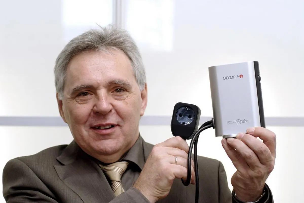 Heinz Prygoda mit PowerSafer