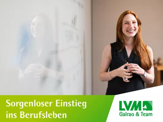 Bild: Sorgenloser Einstieg ins Berufsleben