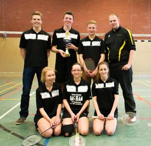 Bild: Saisonabschluss für Fortuna’s Badmintonjugend