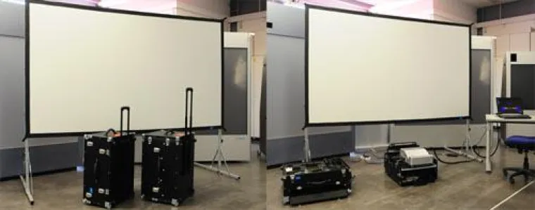 Transportables Virtual-Reality-System ci-solution 3D mobile ermöglicht örtlich ungebundene 3D-Präsentationen Bild: Transportables Virtual-Reality-System ci-solution 3D mobile ermöglicht örtlich ungebundene 3D-Präsentationen