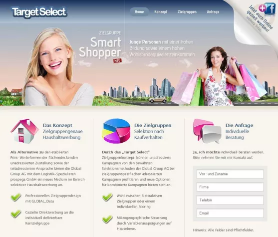 Multi-Channel Zielgruppenmarketing – Target Select kombiniert unadressierte Werbung mit Social Media Ads Bild: Multi-Channel Zielgruppenmarketing – Target Select kombiniert unadressierte Werbung mit Social Media Ads