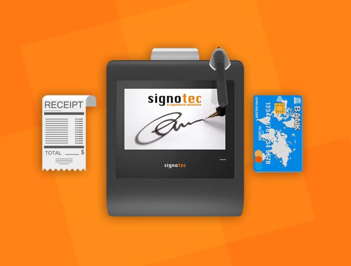 signotec GmbH - Pen-Pad Gamma - Cashless Payment
