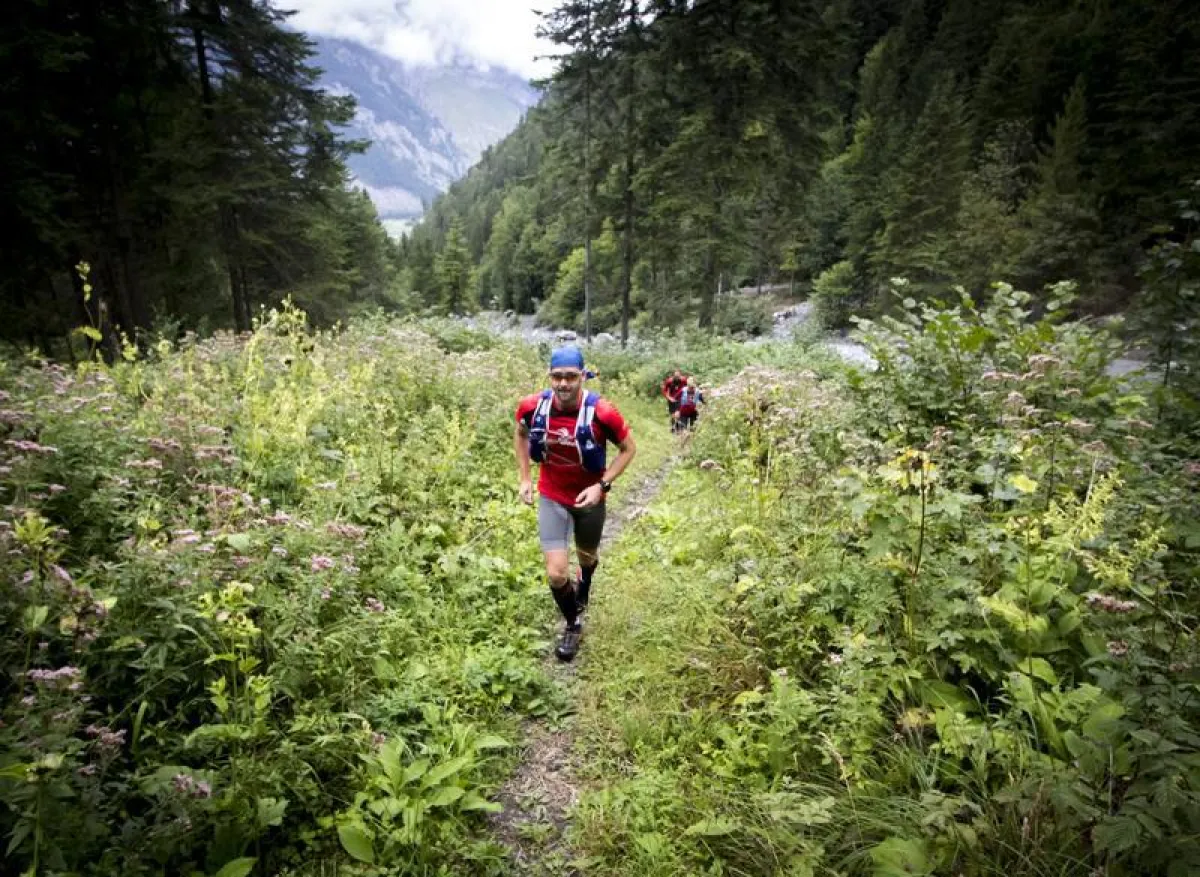 Eindrücke eines Trail Runs auf dem Churer Hausberg Brambrüesch. (Walter Burk / Hochschule für Technik und Wirtschaft HTW Chur)