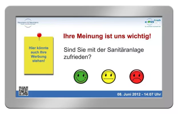 Bild: Wer fragt, gewinnt: Reinigungsfirmen setzen auf Kundenzufriedenheit - mit Hilfe von e-QSS touch