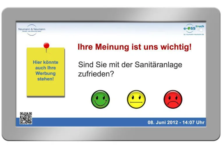 Bild: Wer fragt, gewinnt: Reinigungsfirmen setzen auf Kundenzufriedenheit - mit Hilfe von e-QSS touch