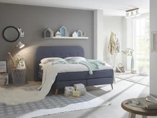 Bild: Skandinavische Träume in Blau-Weiß