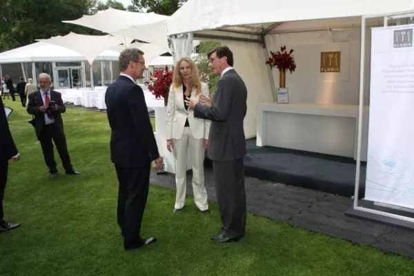 Bild: FLORIS serviert mit ecogood das Catering zum Sommerfest des Bundespräsidenten klimaneutral