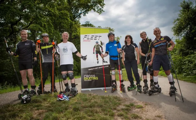 Bild: cross skating - eine Sportart auf dem Weg nach Europa!