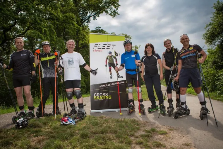 Bild: cross skating - eine Sportart auf dem Weg nach Europa!