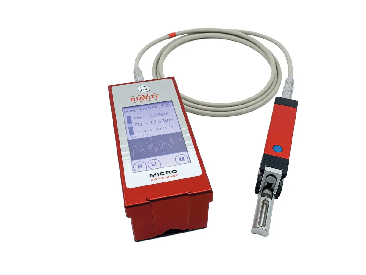 MICRO von DIAVITE ist das Einstiegsgerät zur Rauheitsmessung nach der neuen ISO-Norm. (© HAHN+KOLB)