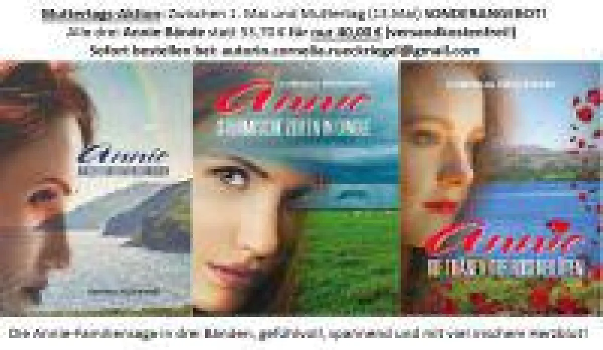 Die Annie-Trilogie von Cornelia Rückriegel exklusiv zum Muttertag