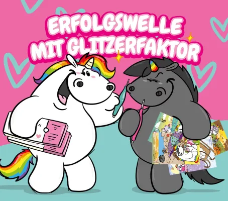 Bild: Erfolgswelle mit Glitzerfaktor