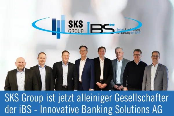 Bild: Vollständiger Erwerb der iBS - Innovative Banking Solutions AG durch die SKS Group