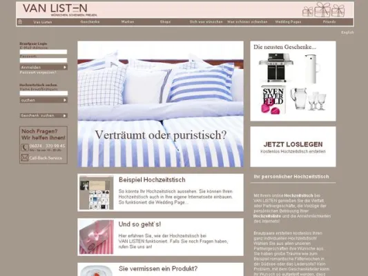 Bild: American Lifestyle auf dem Hochzeitstisch – Die Kollektion von NEWPORT bei VAN LISTEN