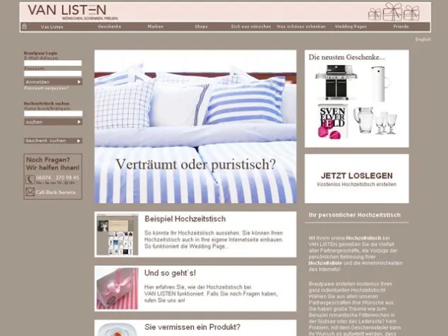 Bild: American Lifestyle auf dem Hochzeitstisch – Die Kollektion von NEWPORT bei VAN LISTEN
